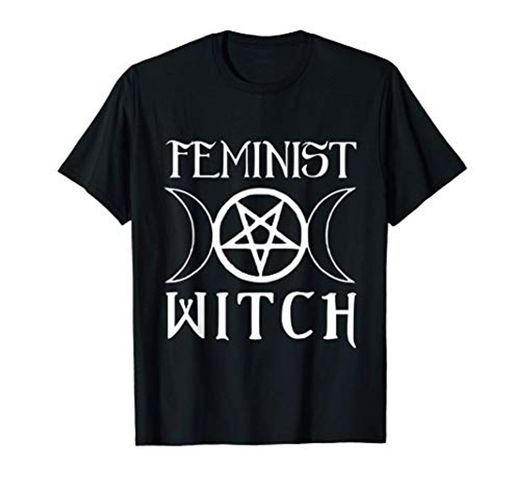 Bruja Feminista Pentagrama Wicca Coven Oculto Camiseta