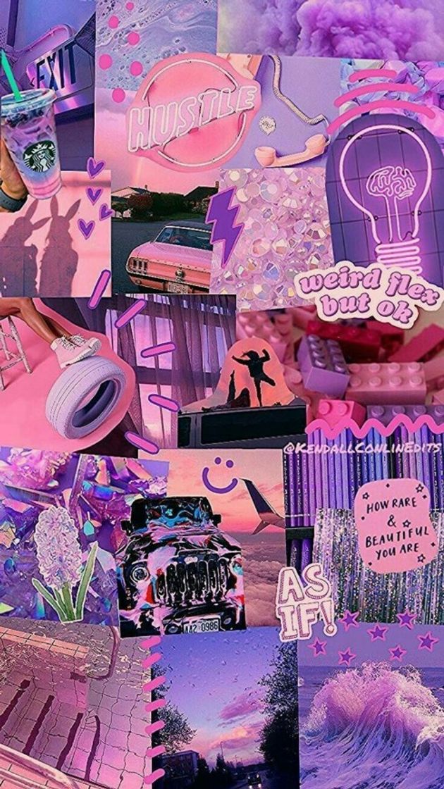 Social Colagem mix 💜💖