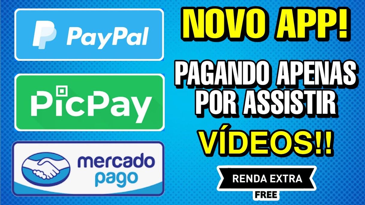 App Novo app pagando pra assistir vídeos 