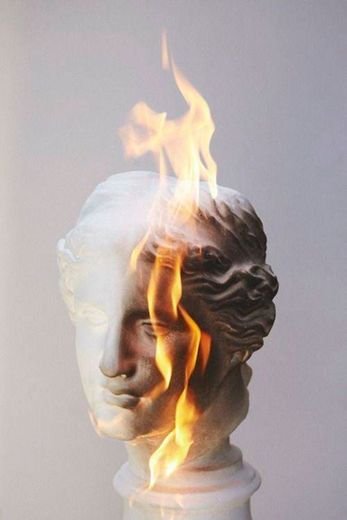 Escultura en fuego
