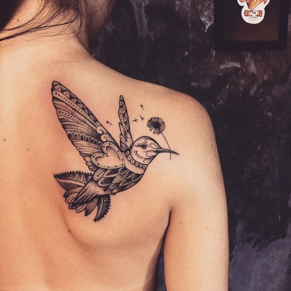 Moda Tatuagem beija flor 🕊