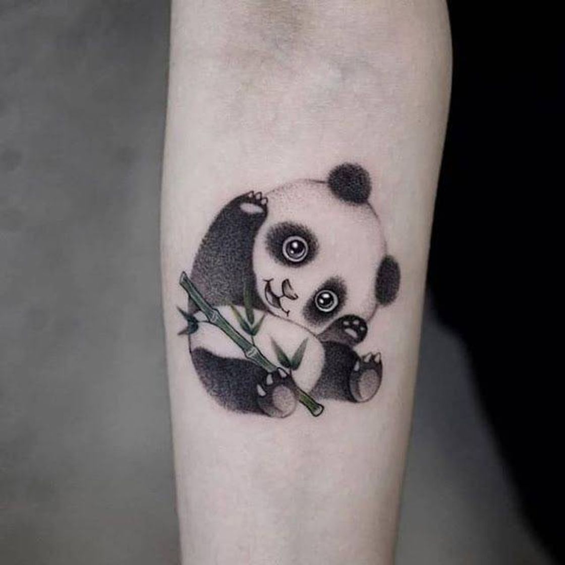 Moda Tatuagem um panda 🐼