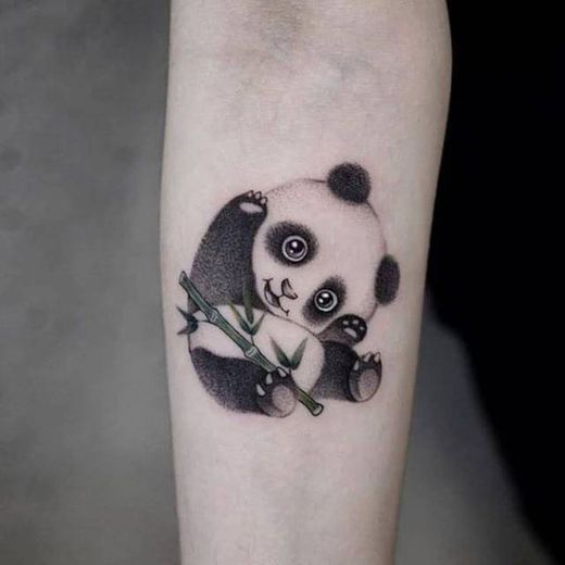 Tatuagem um panda 🐼