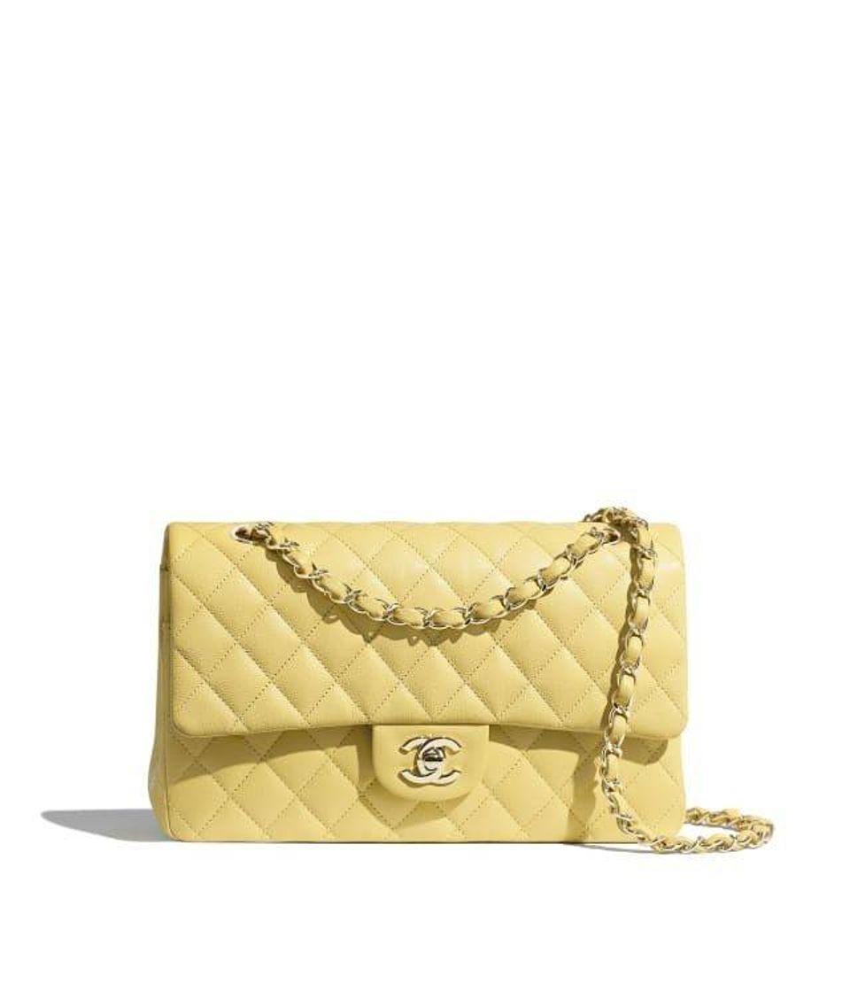 Moda Bolsa da Chanel amarelo 💛