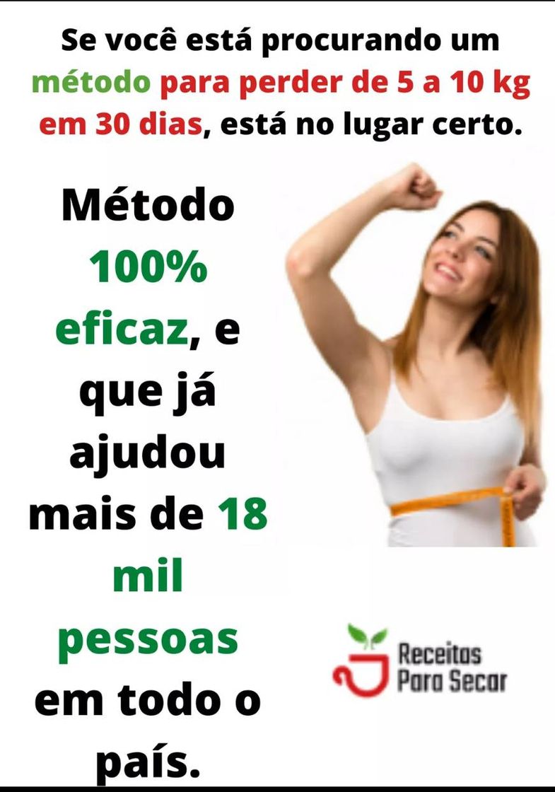 Moda Receitas para emagrecer em 30 dias