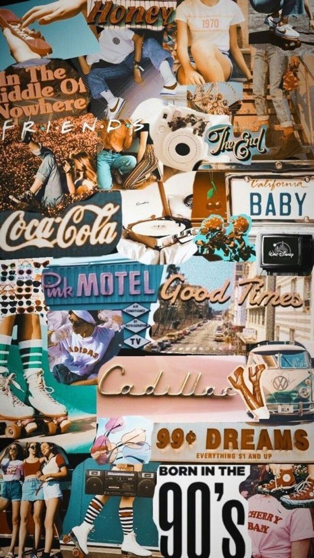 Moda wallpaper vintage retro 