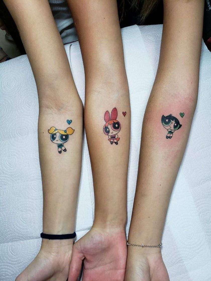 Fashion Tatu de melhores amigas