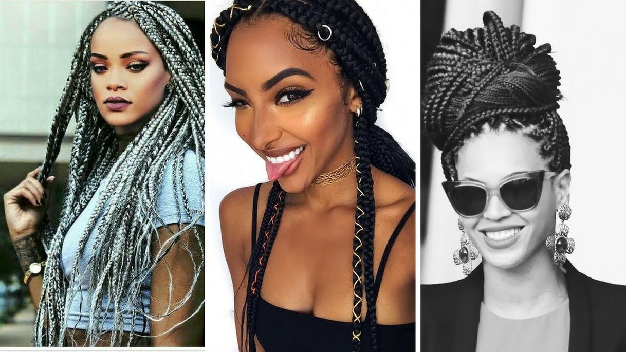 Moda Ideias de box braids