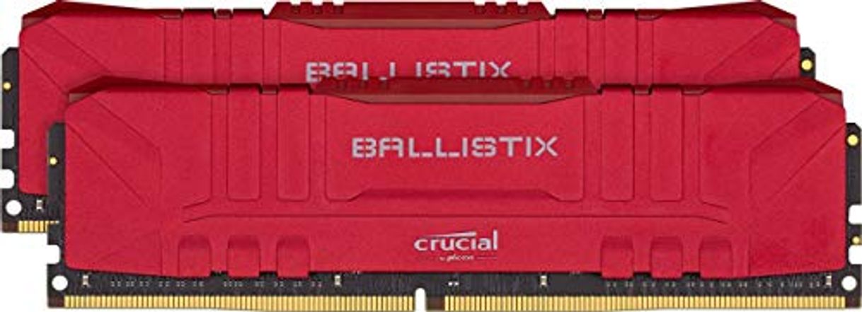 Electronic Crucial Ballistix BL2K8G32C16U4R 3200 MHz, DDR4, DRAM, Memoria Gamer para Ordenadores de