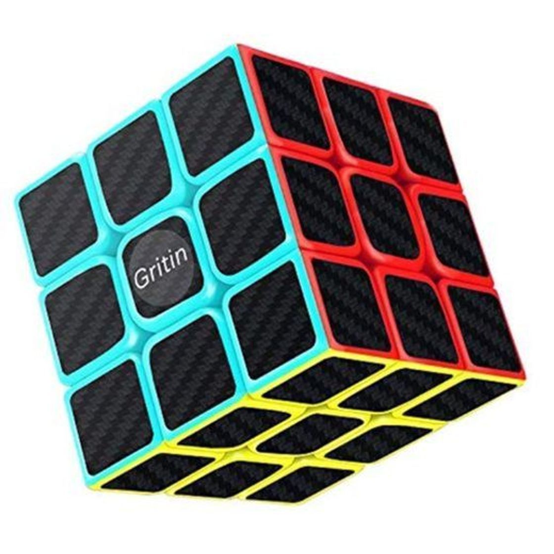 Social Gritin Cubo Mágico，Cubo de Velocidad 3x3x3 Puzzle Inteligencia Mágico Speed Cubo Rompecabezas