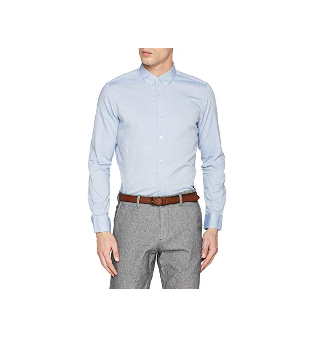 Moda Tom Tailor Casual 1008320 Camisa, Azul