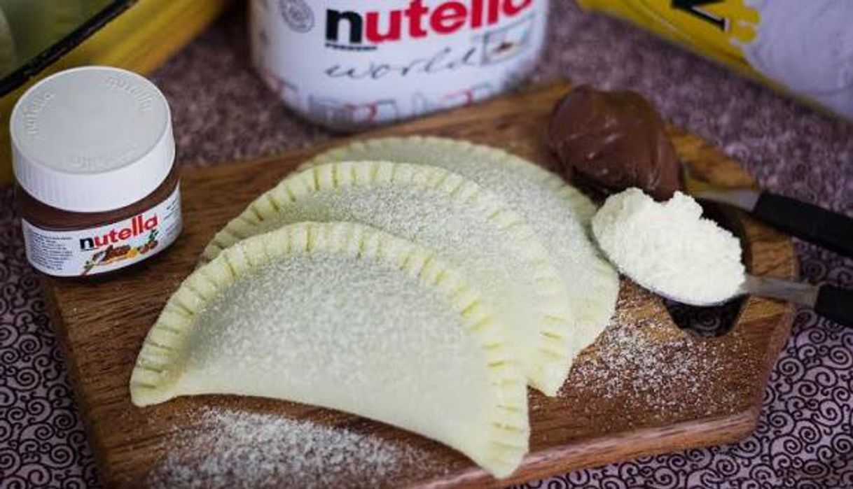 Fashion Pastel de leite ninho com Nutella.