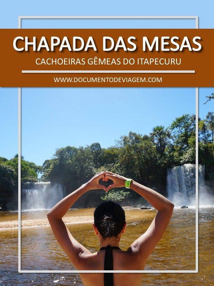 Fashion Cachoeira gêmeas do Itapecuru  em Carolina- Maranhão