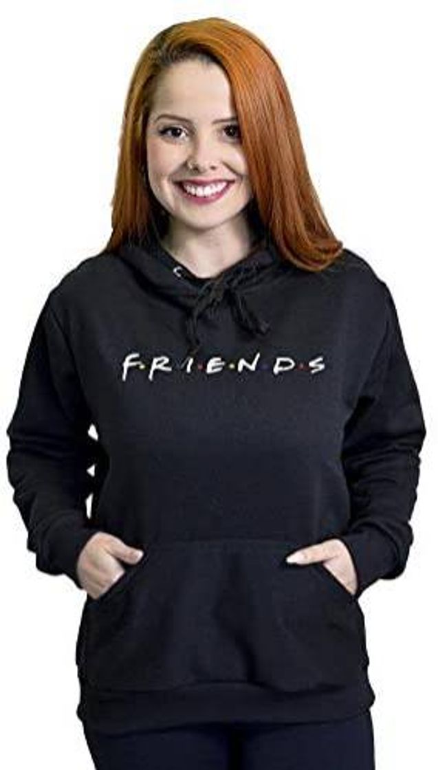 Moda Moletom Feminino Série Friends Flanelado Blusa