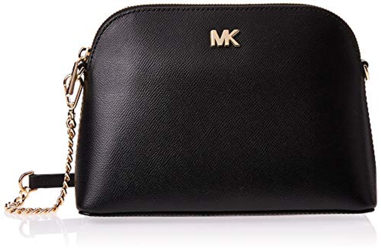 Fashion Michael Kors Large Crossgrain Leather Dome Crossbody Bag