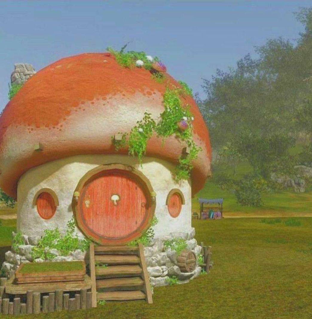 Fashion mushroom house