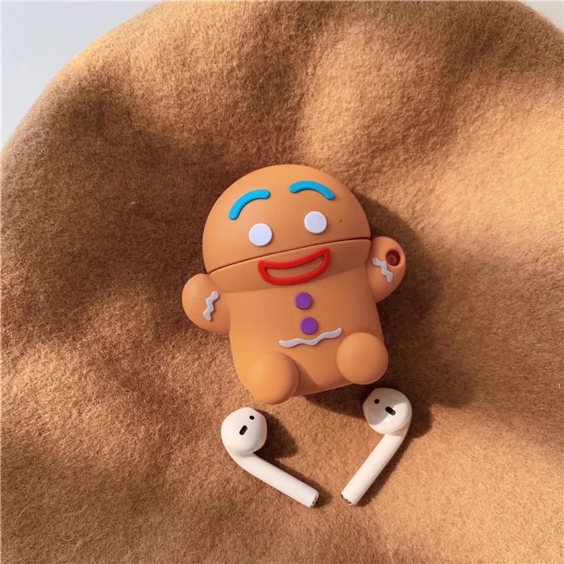 Product Funda 3D de silicona de Gingerbread Man