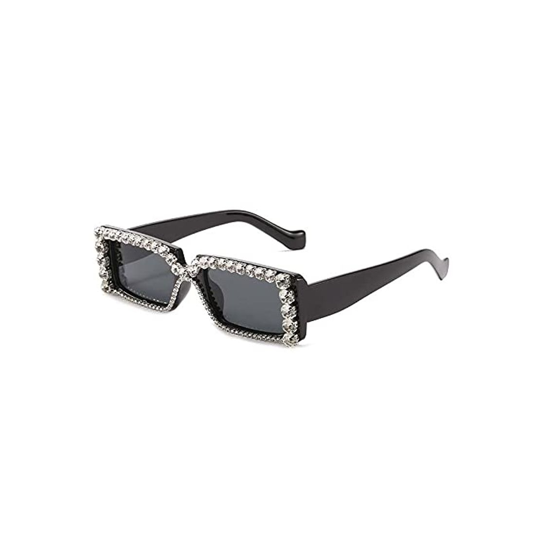 Moda ShZyywrl Gafas De Sol Gafas De Sol Rectangulares De Moda con Diamantes