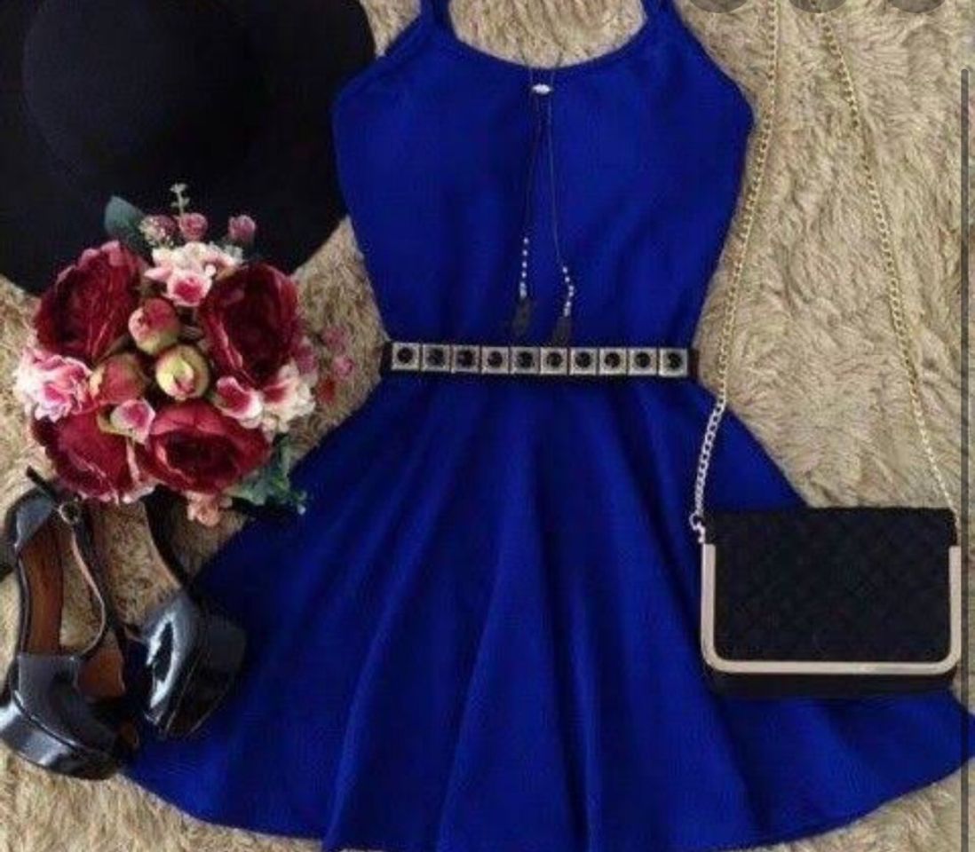 Moda Look azul encanto