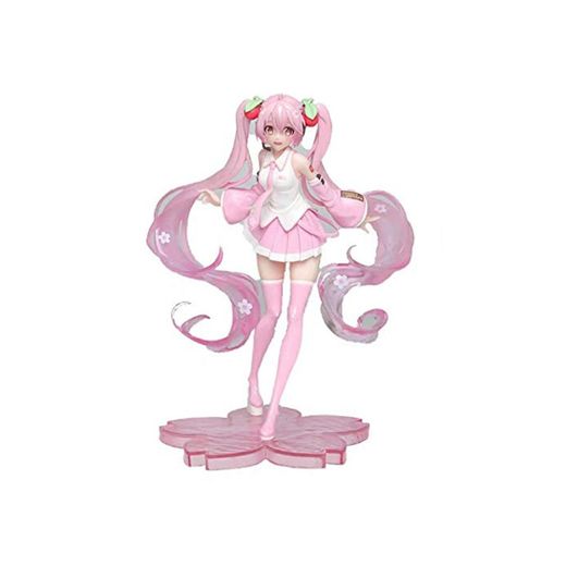 GUANGHHAO Figura de Anime Rosa Hatsune Miku