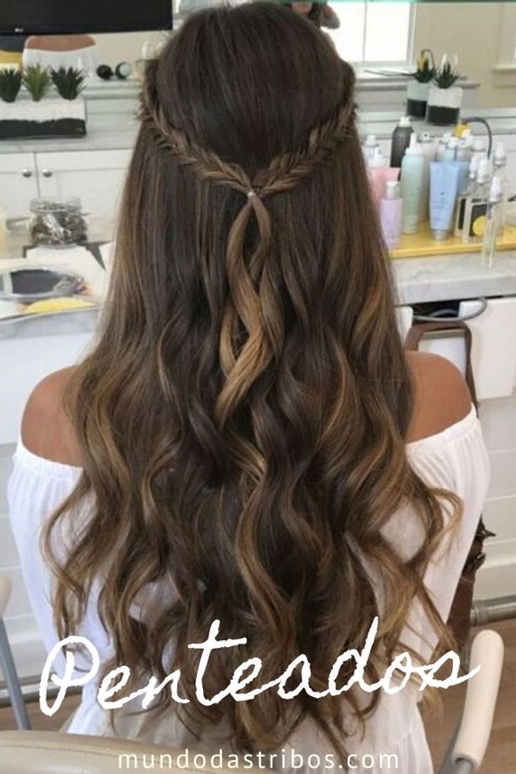 Moda Ideia de penteado fácil 