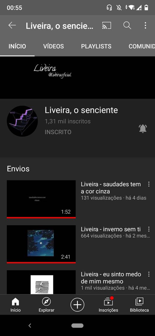 Moda Liveira, o senciente