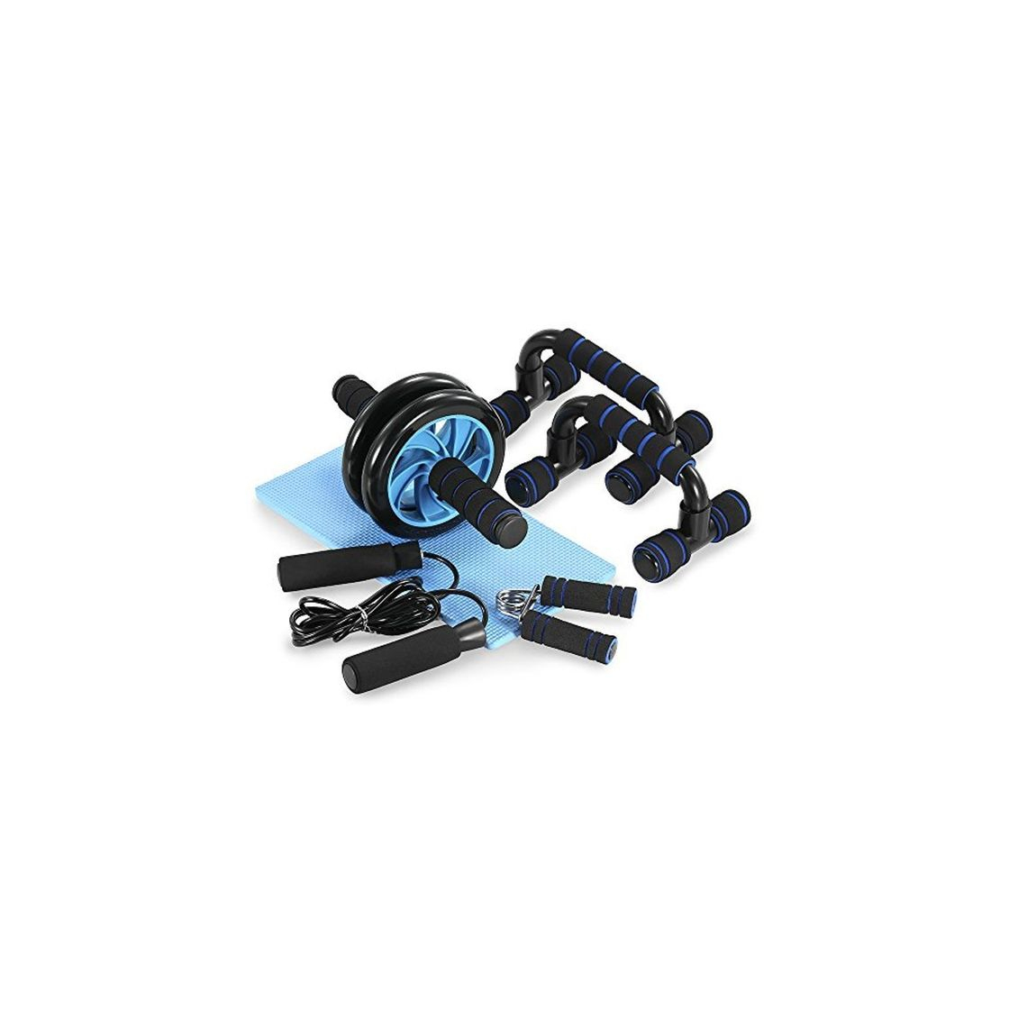 Social TOMSHOO Juego de Rodillos de Ruedas 5 en 1 Rueda Abdominal