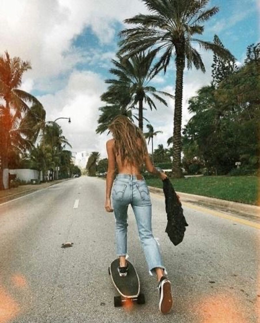 Moda VSCO girl california skate