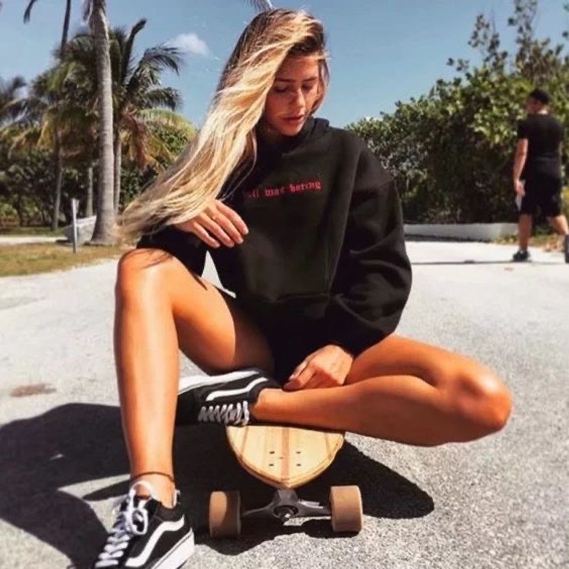 Moda VSCO girl california saturation skate