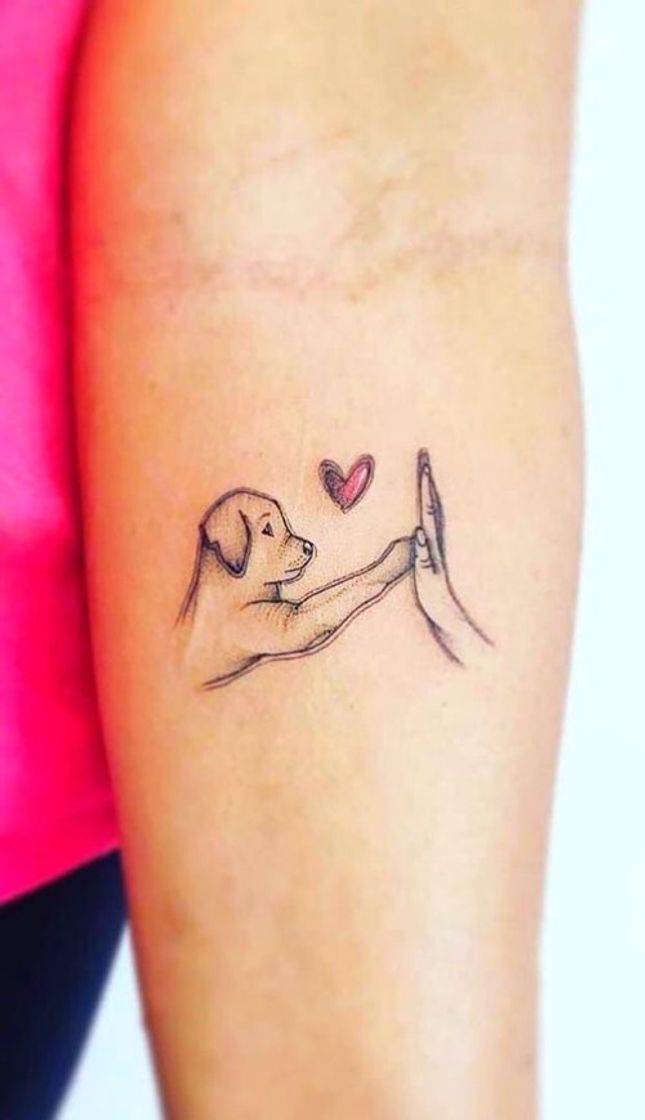 Fashion Dog tattoo