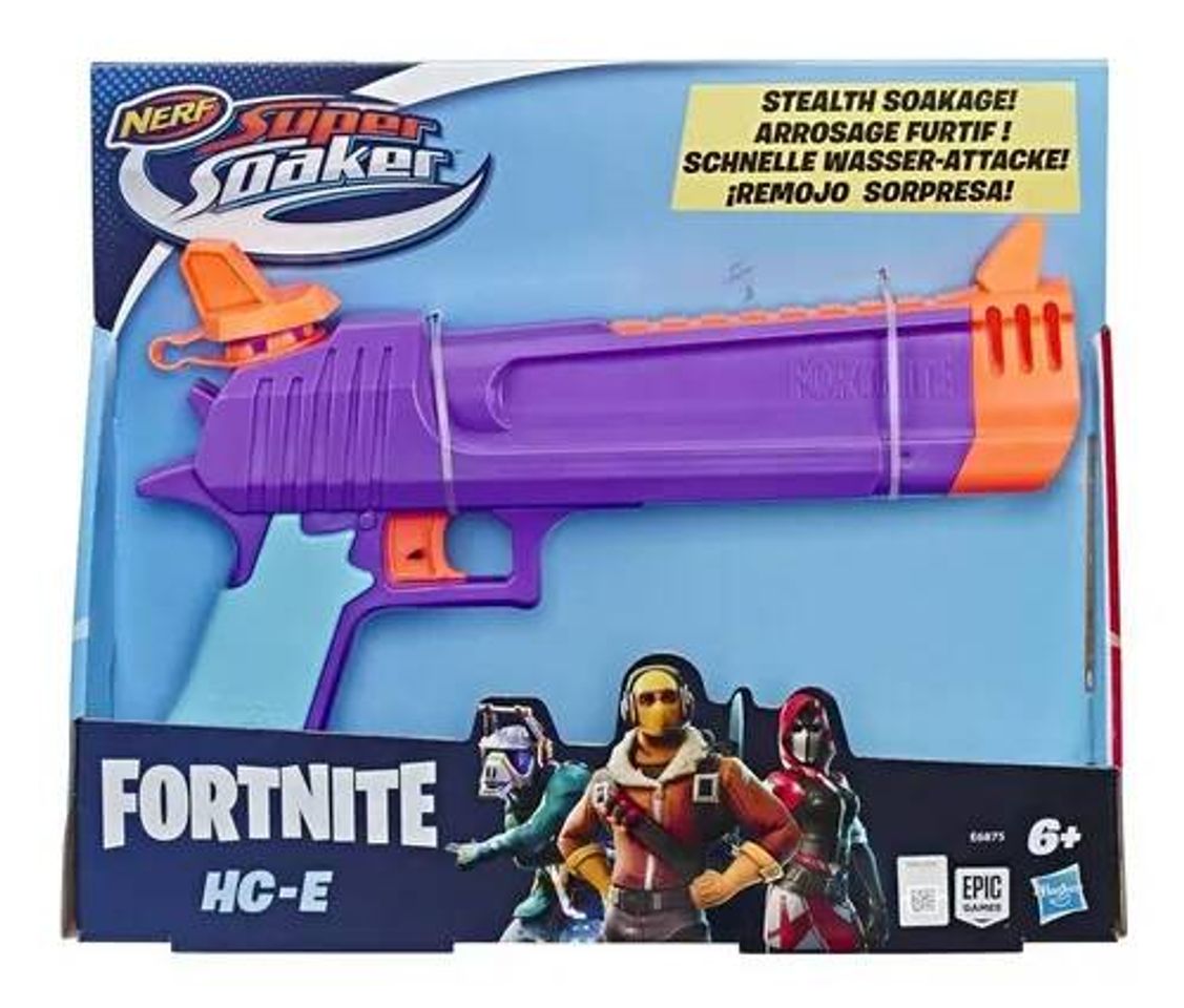 Moda arma de água nerf super soaker hc-e