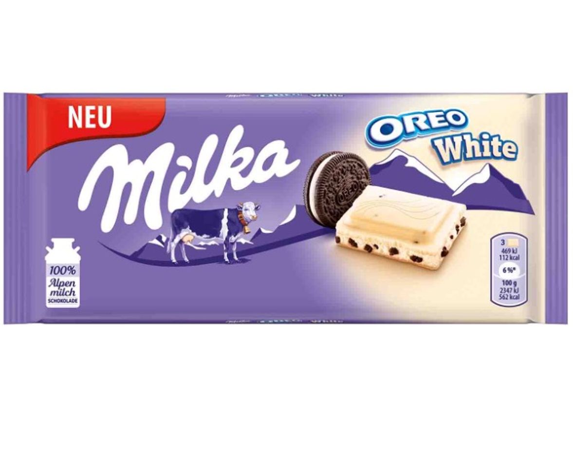 Fashion Chocolate Milka Oreo White