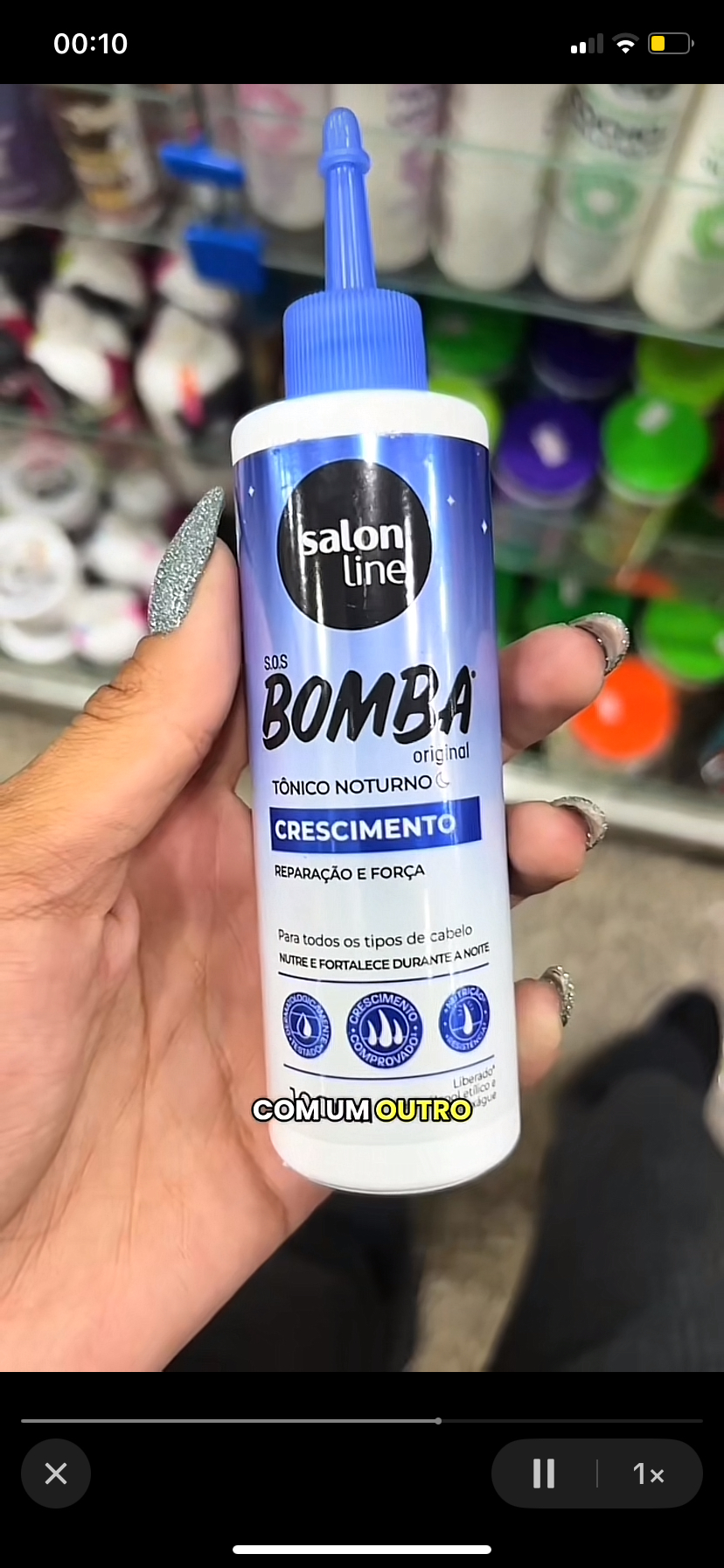 Social Tônico de cabelo 