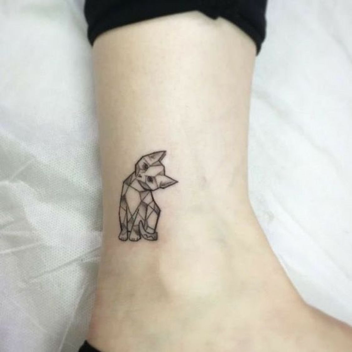 Fashion Tatto de gatinho 