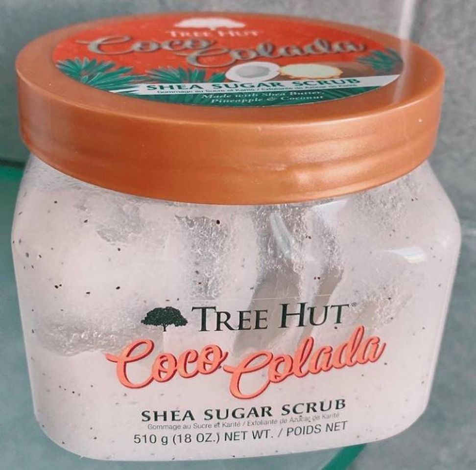 Moda tree hut shea sugar scrub coco colada