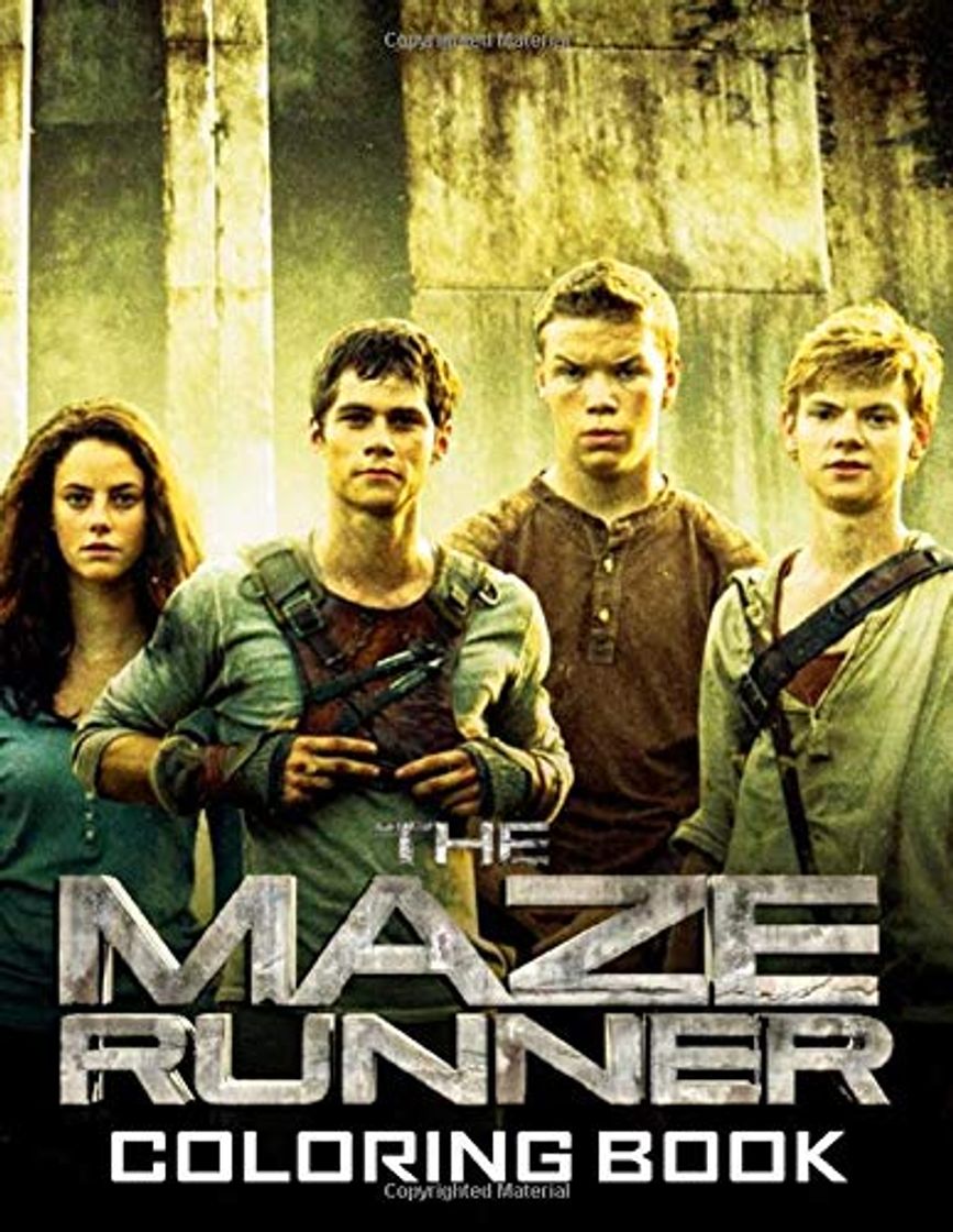 Libro The Maze Runner Coloring Book