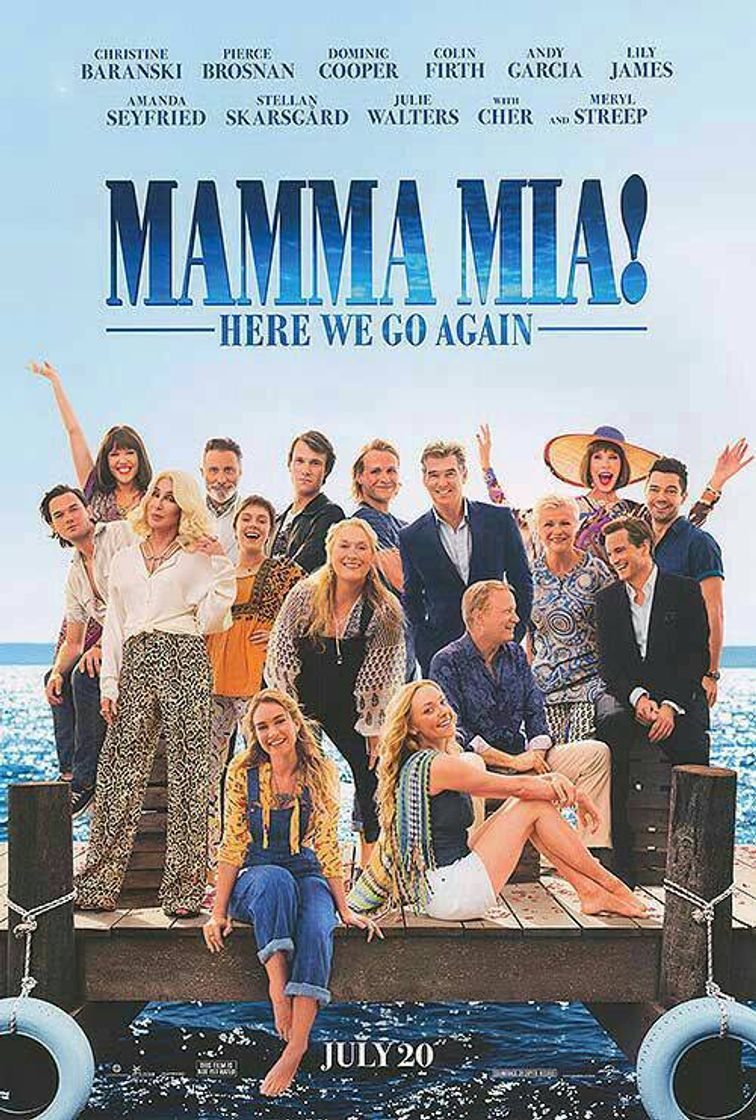 Movie MAMMA MIA, lá vamos nós de novo 