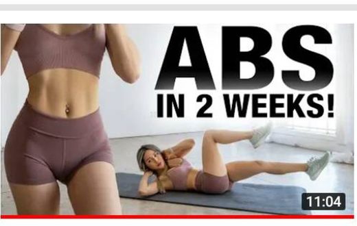 Get Abs in 2 WEEKS | Abs Workout Challenge - YouTube