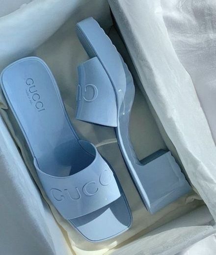 SLIDE SANDAL GUCCI LOGO