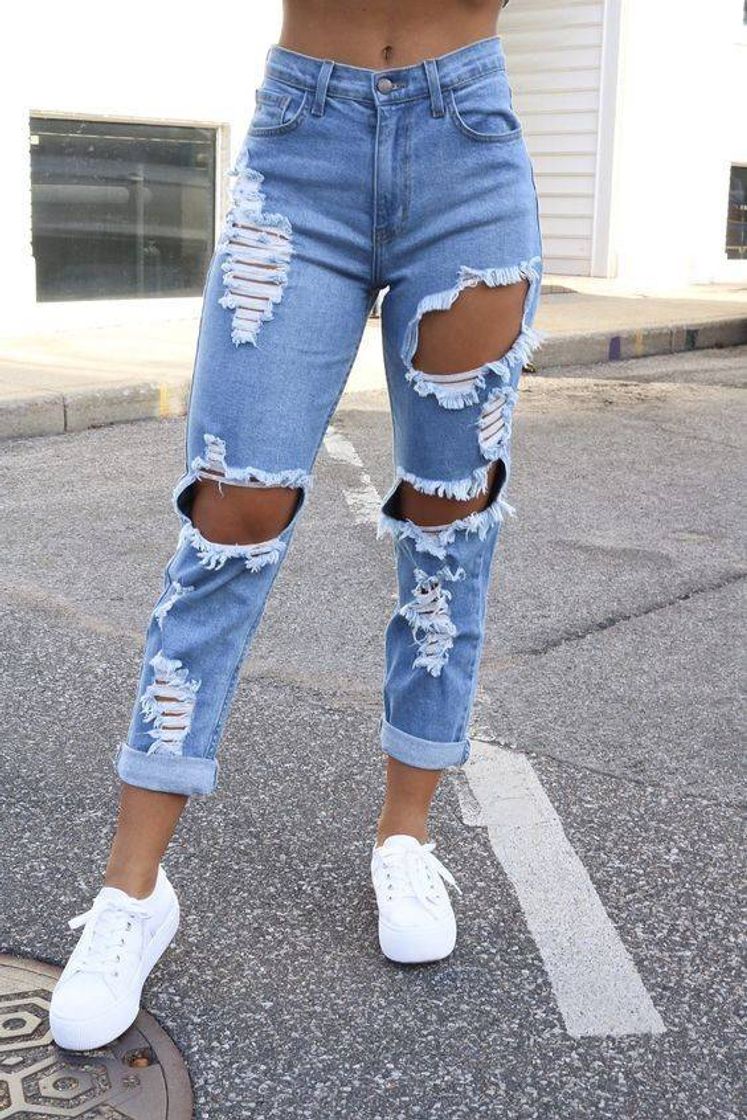 Moda Calça jeans 🖇⛓