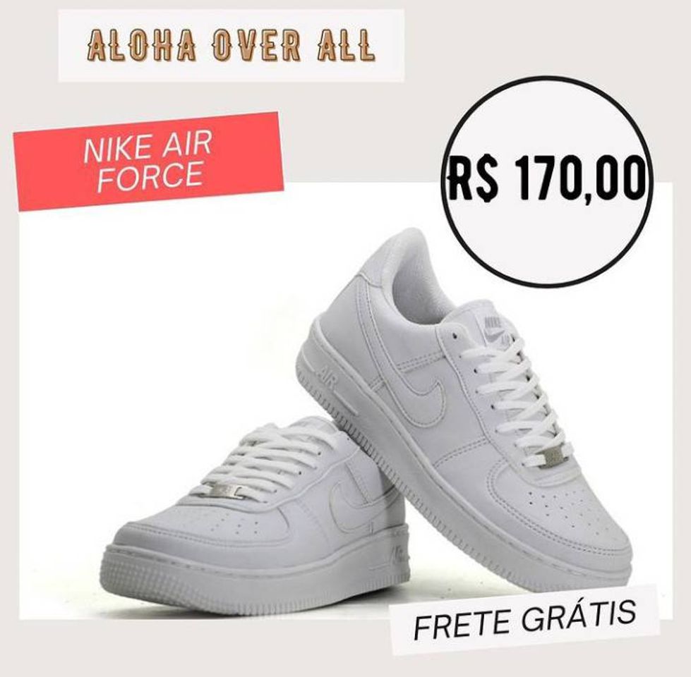 Moda Tênis Branco Air Force