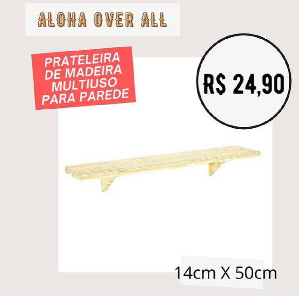 Producto Prateleira de madeira Multiuso 