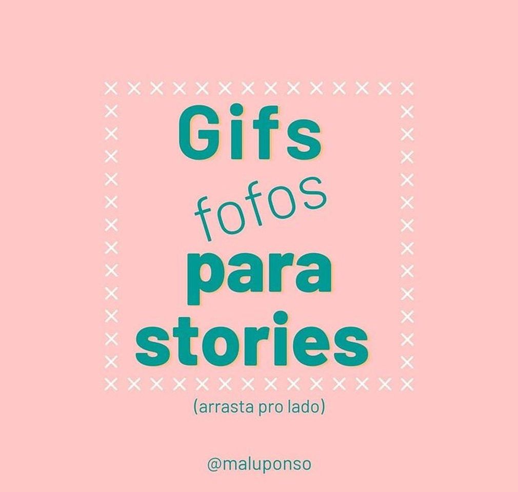 Moda Gifs para Stories