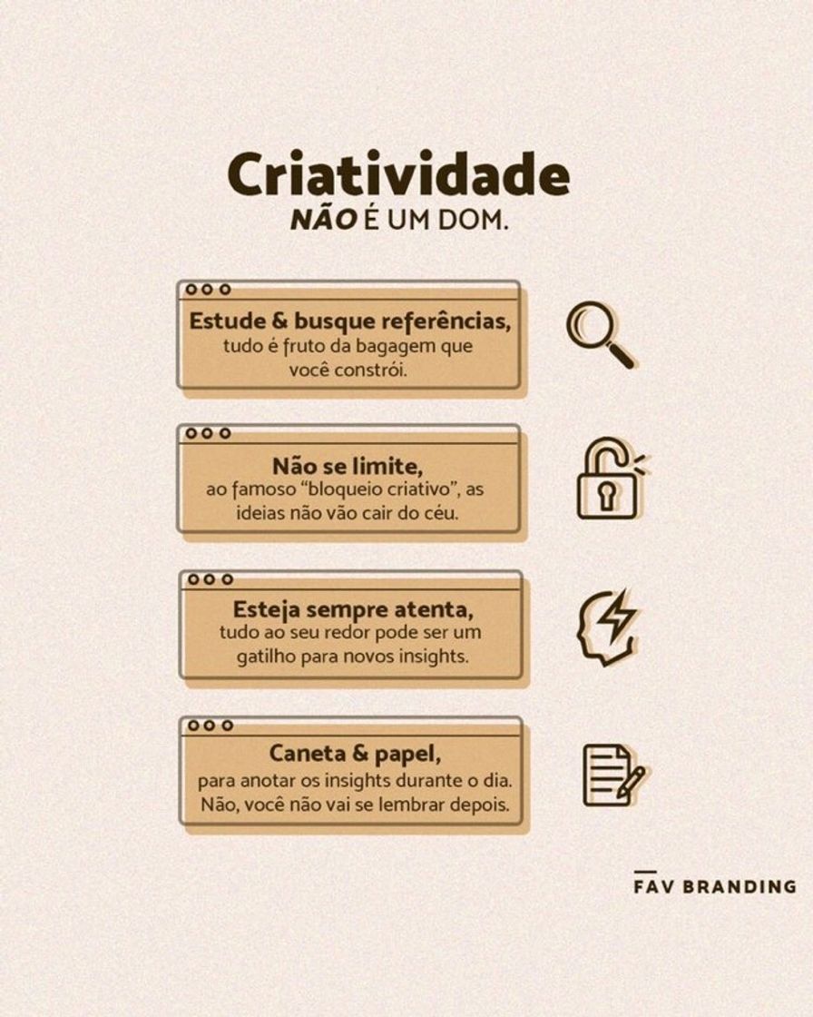 Fashion Dicas para ser mais criativo