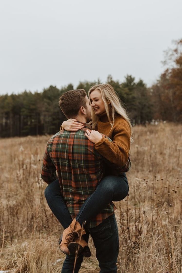 Moda Foto casal no campo