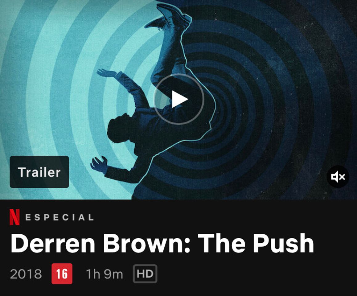 Moda Derren Brown: the push 