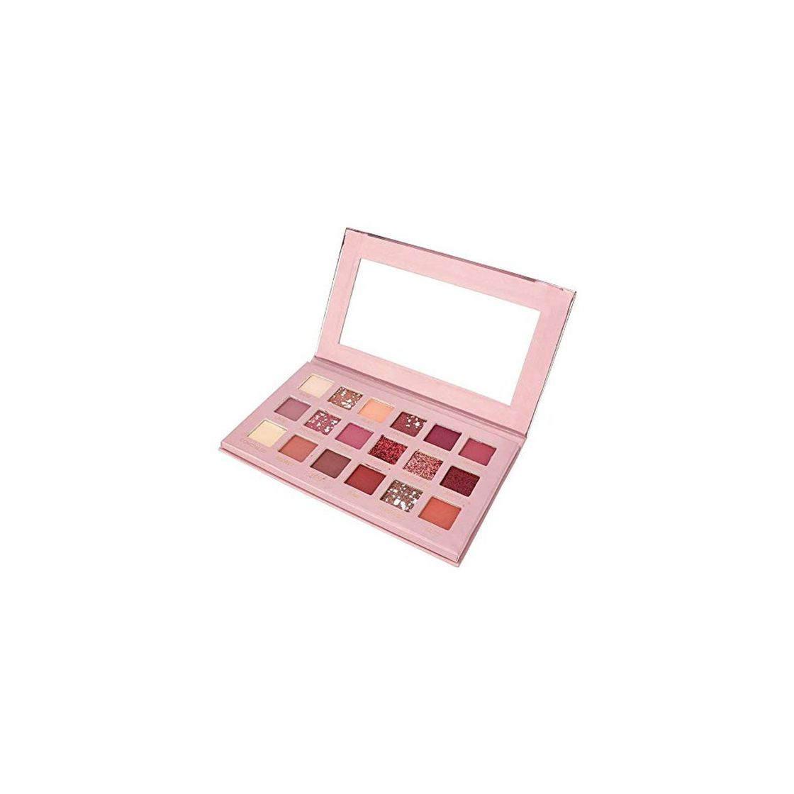 Social 18 Colores Sombra de ojos mate y brillante con paleta de sombras