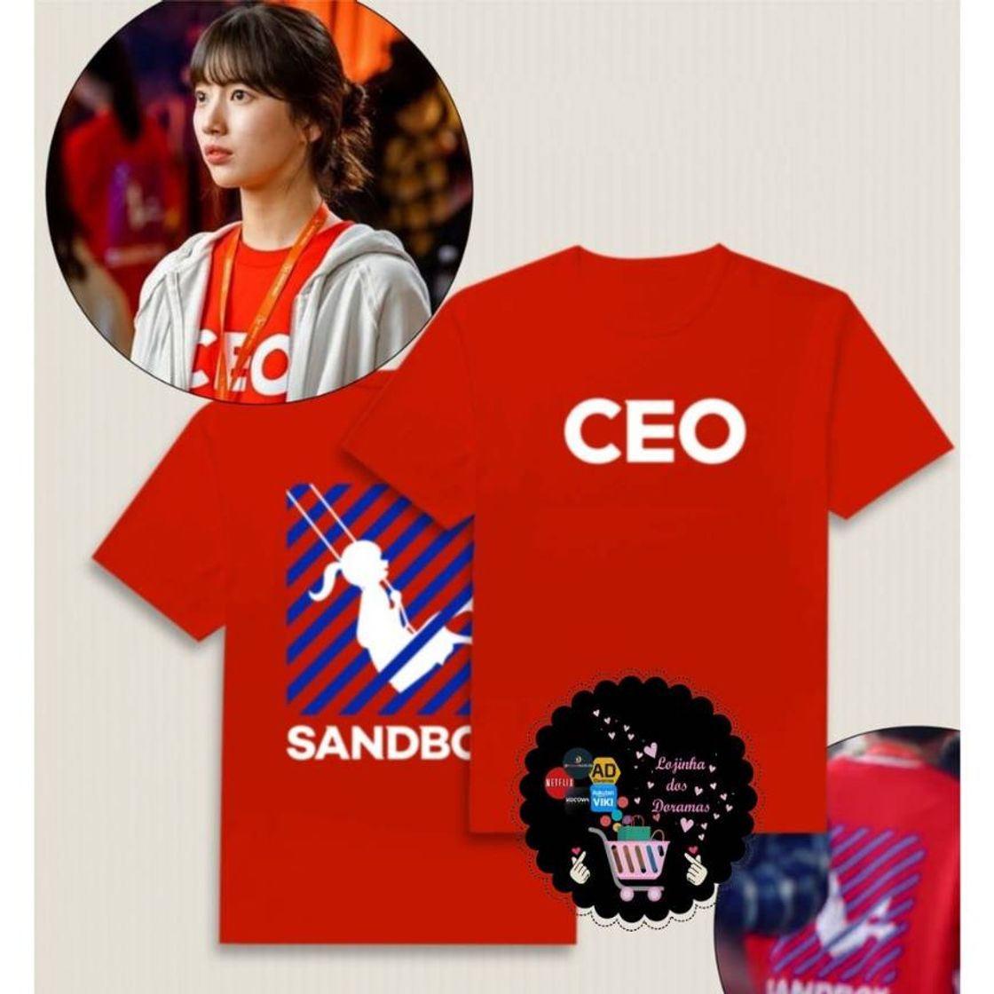 Moda Camiseta Ceo StarTup Kdrama😍