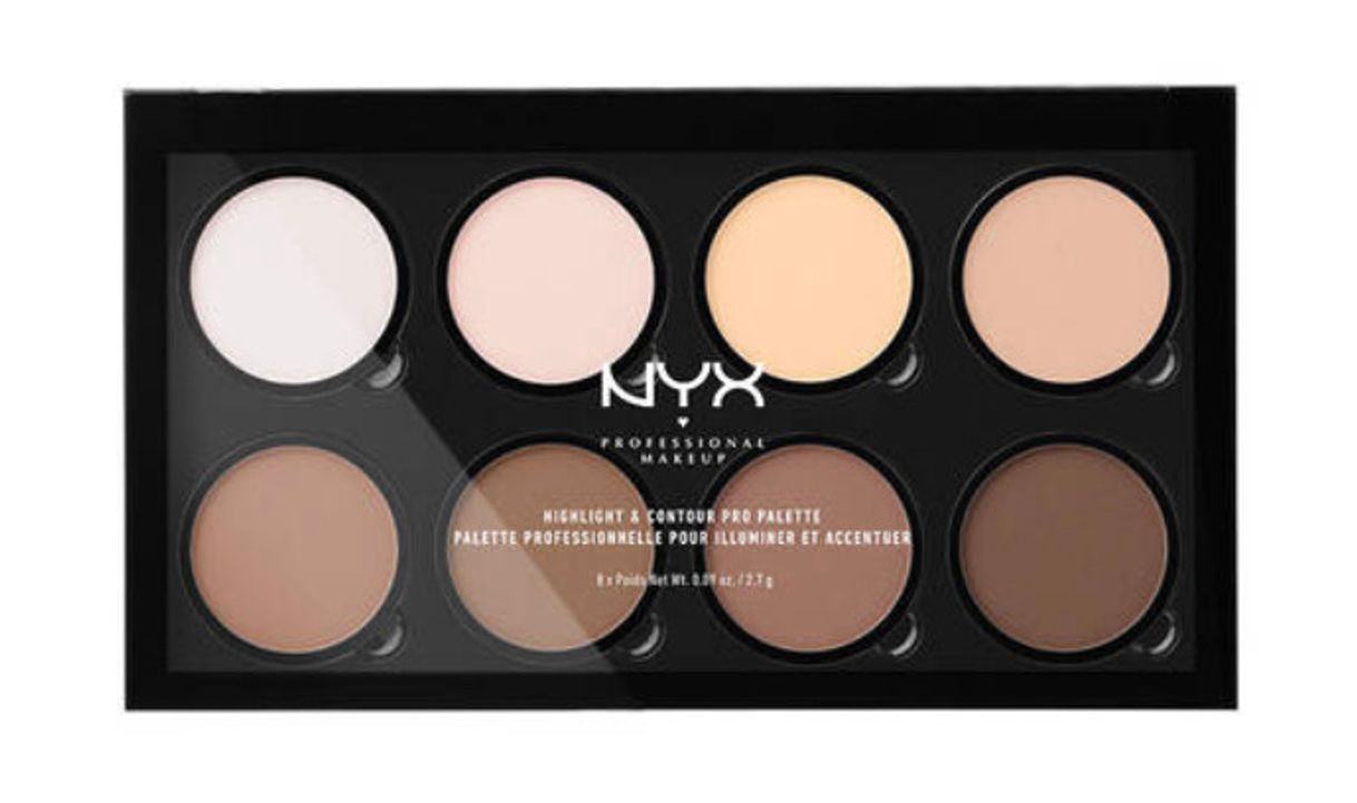 Moda Paleta Highlight & Contour Pro Palette | NYX Professional Makeup