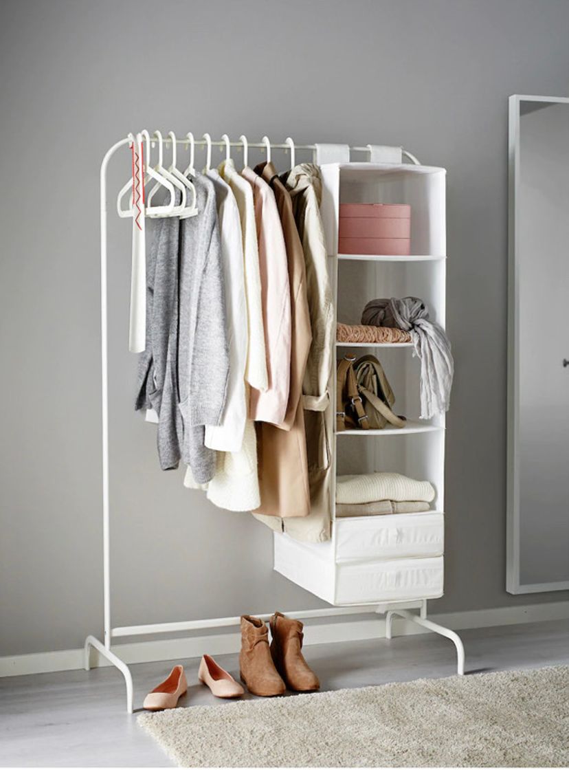 Moda MULIG Burro para ropa, blanco, 99x46 cm - IKEA